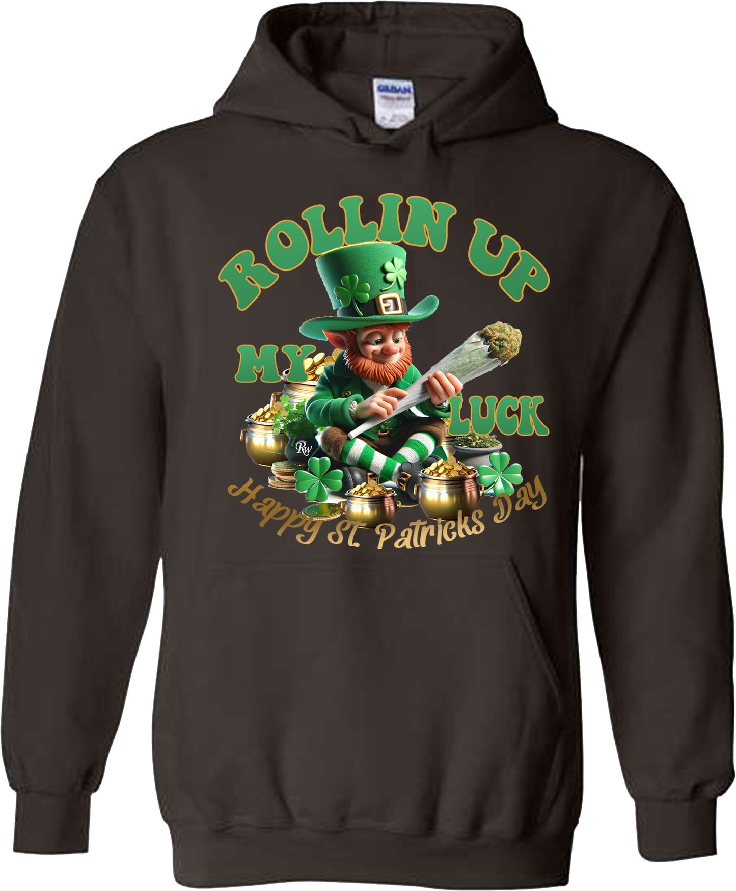 ROLLIN UP MY LUCK SWEATSHIRT OR HOODIE
