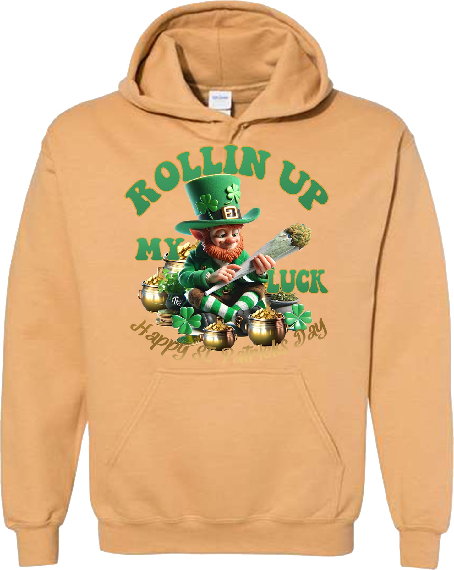 ROLLIN UP MY LUCK SWEATSHIRT OR HOODIE