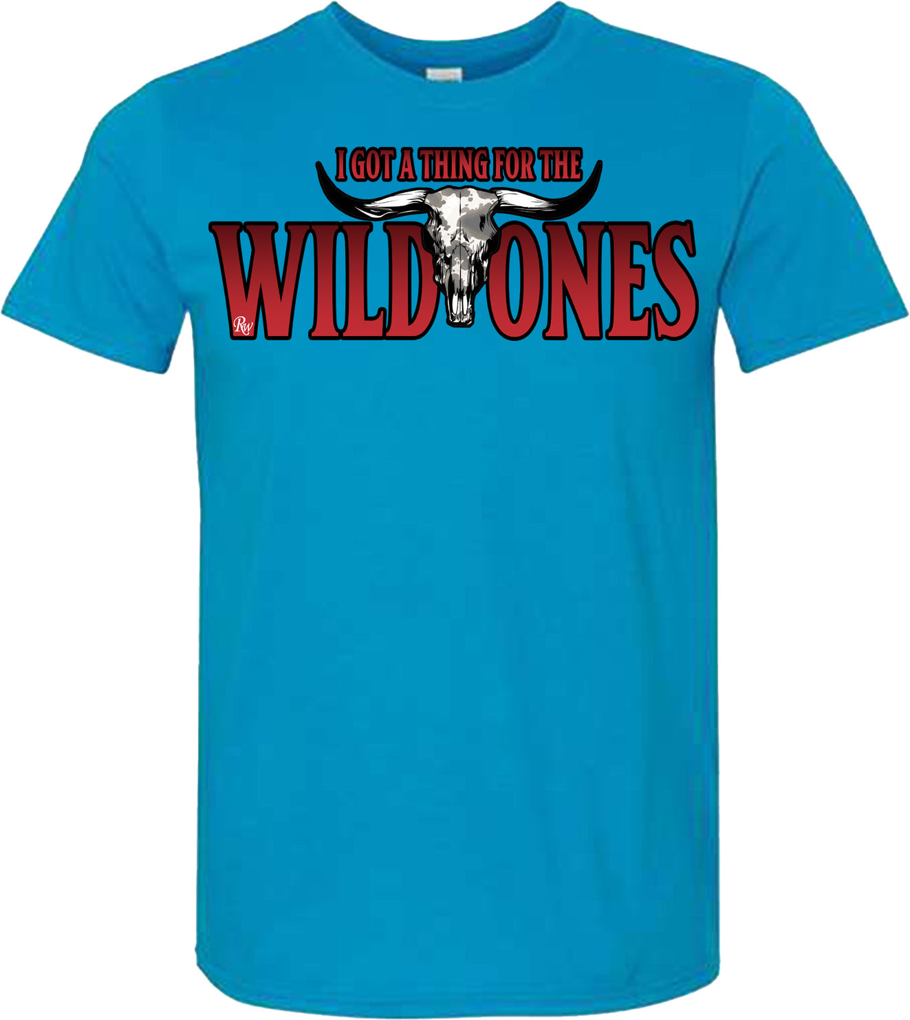 RW WILD ONES SKULL TSHIRT