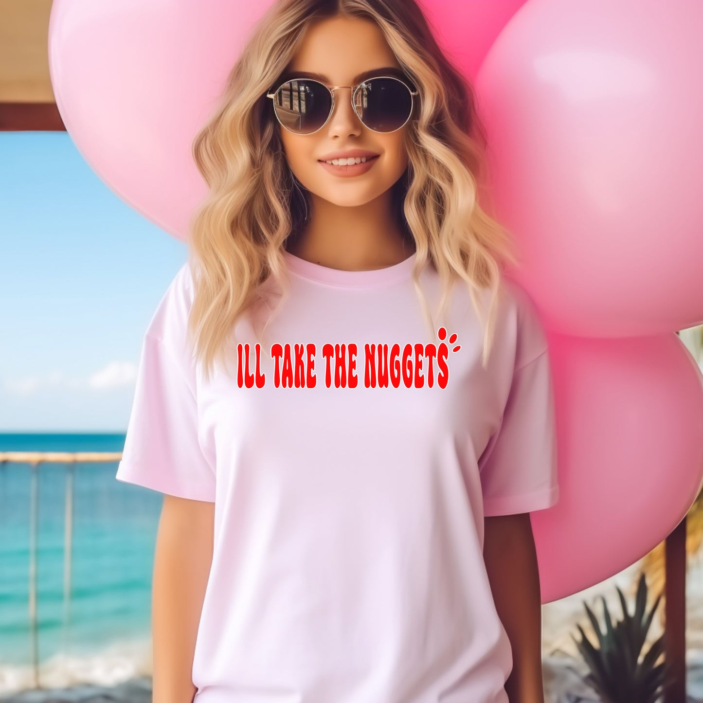 ILL TAKE THE NUGGETS COMFORT COLOR TEE