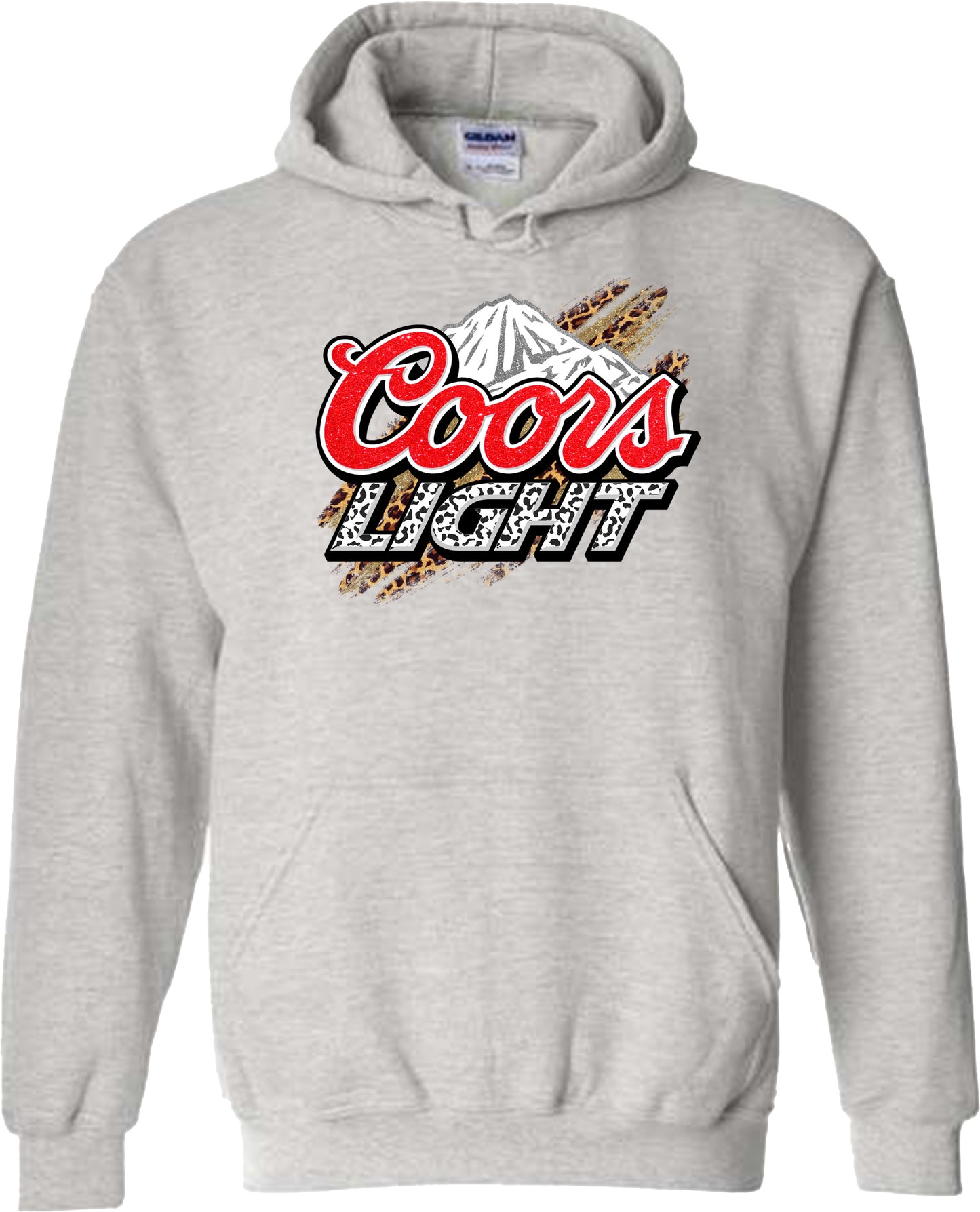 COORS LEOPARD HOODIE OR SWEATSHIRT