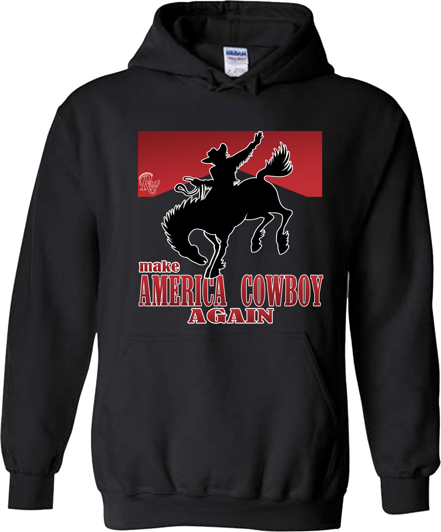 MAKE AMERICA COWBOY AGAIN SWEATSHIRT OR HOODIE