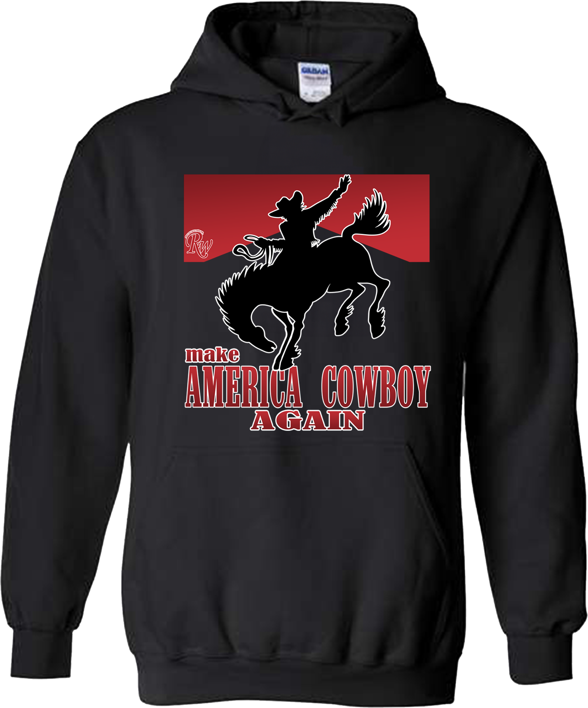 MAKE AMERICA COWBOY AGAIN SWEATSHIRT OR HOODIE