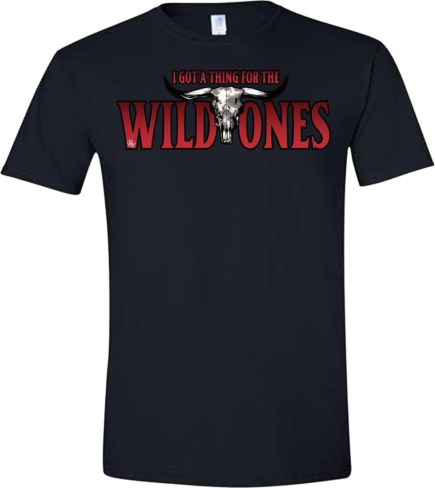 RW WILD ONES SKULL TSHIRT