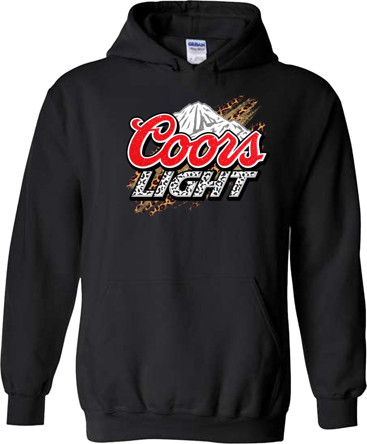 COORS LEOPARD HOODIE OR SWEATSHIRT