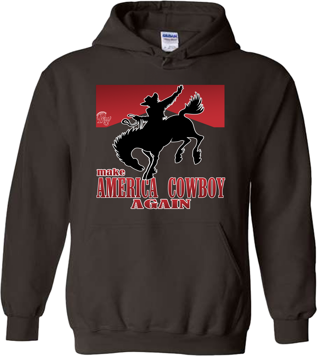 MAKE AMERICA COWBOY AGAIN SWEATSHIRT OR HOODIE