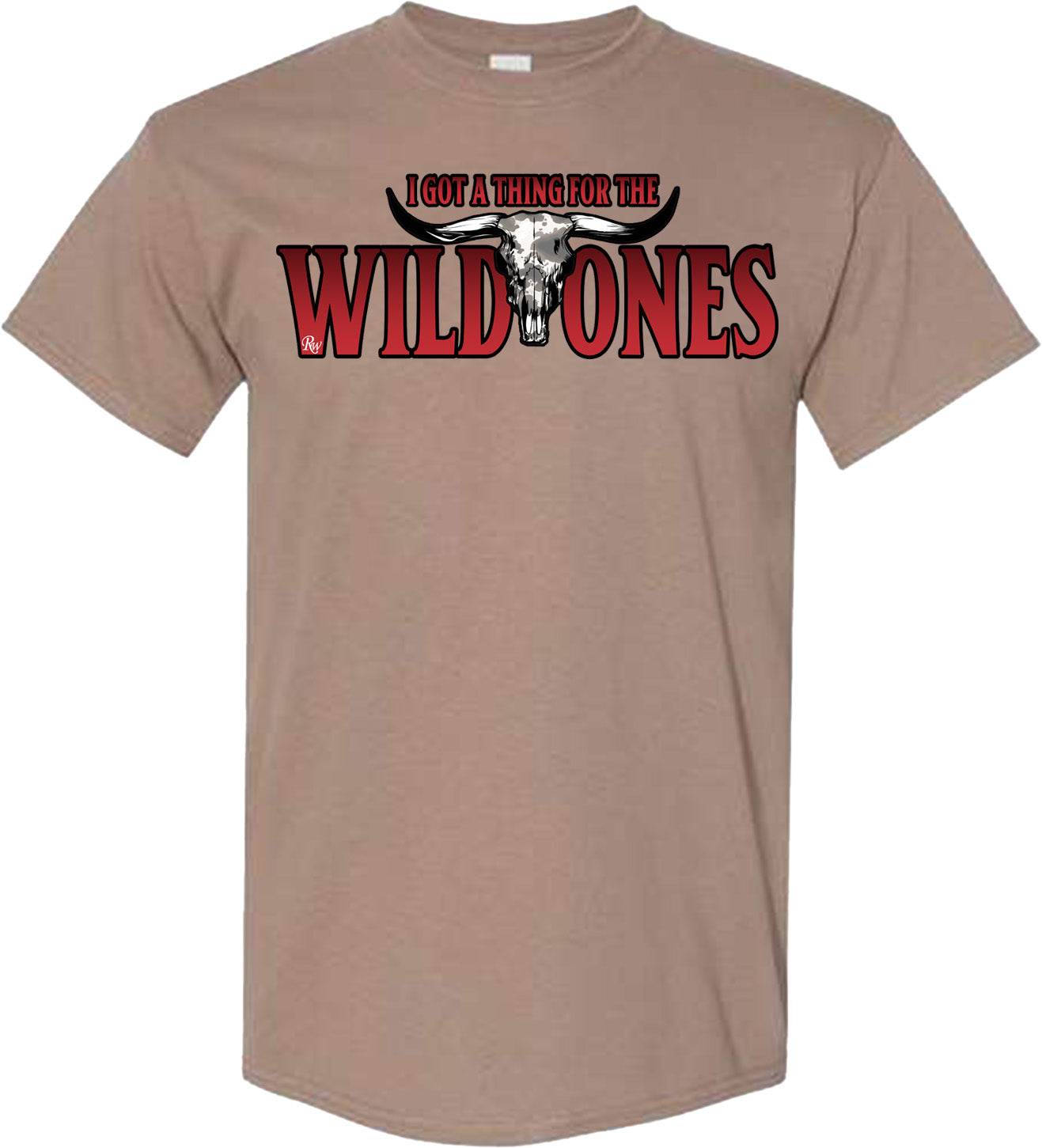 RW WILD ONES SKULL TSHIRT