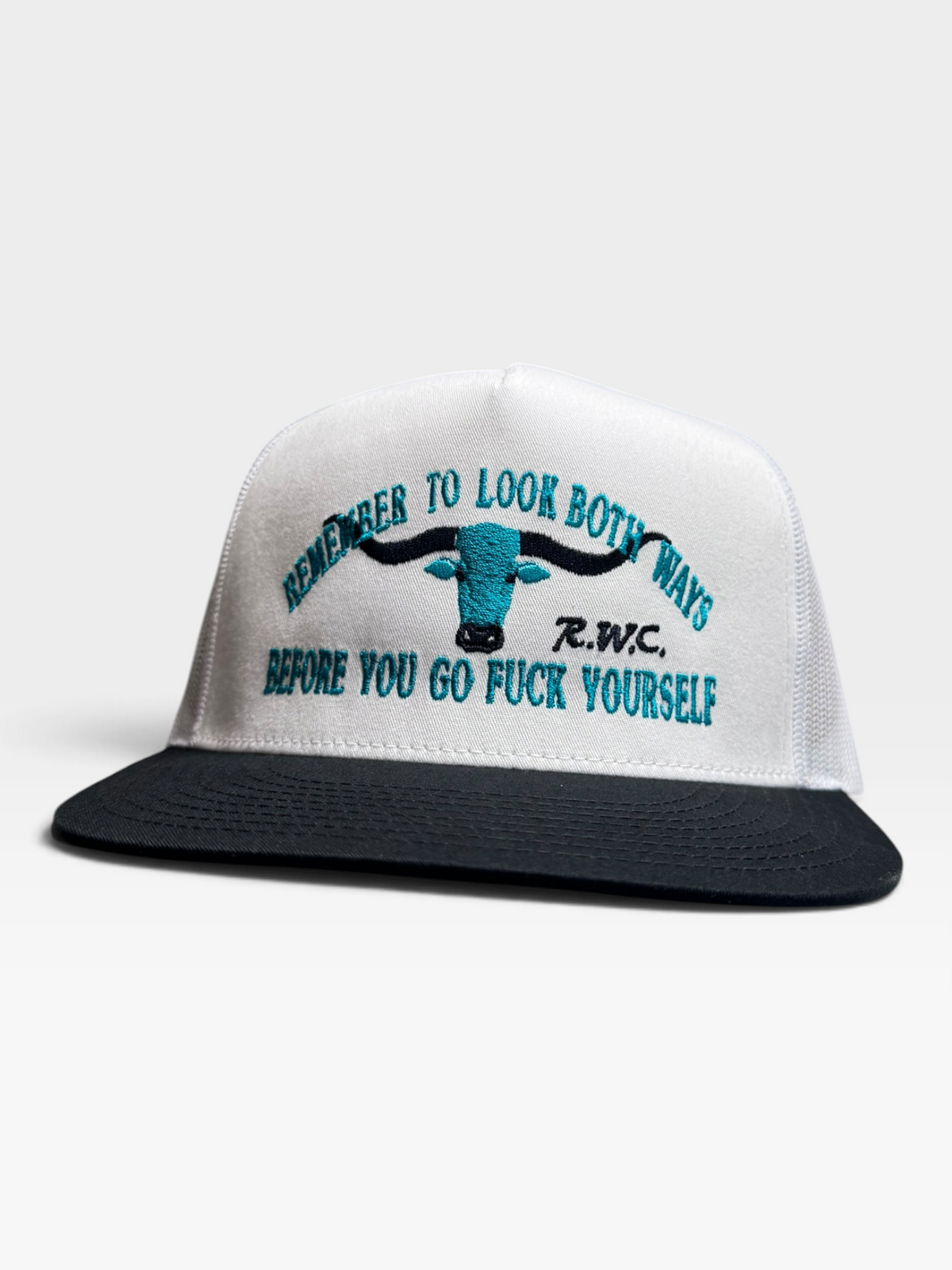 LOOK BOTH WAYS BEFORE YOU GO FUCK YOURSELF