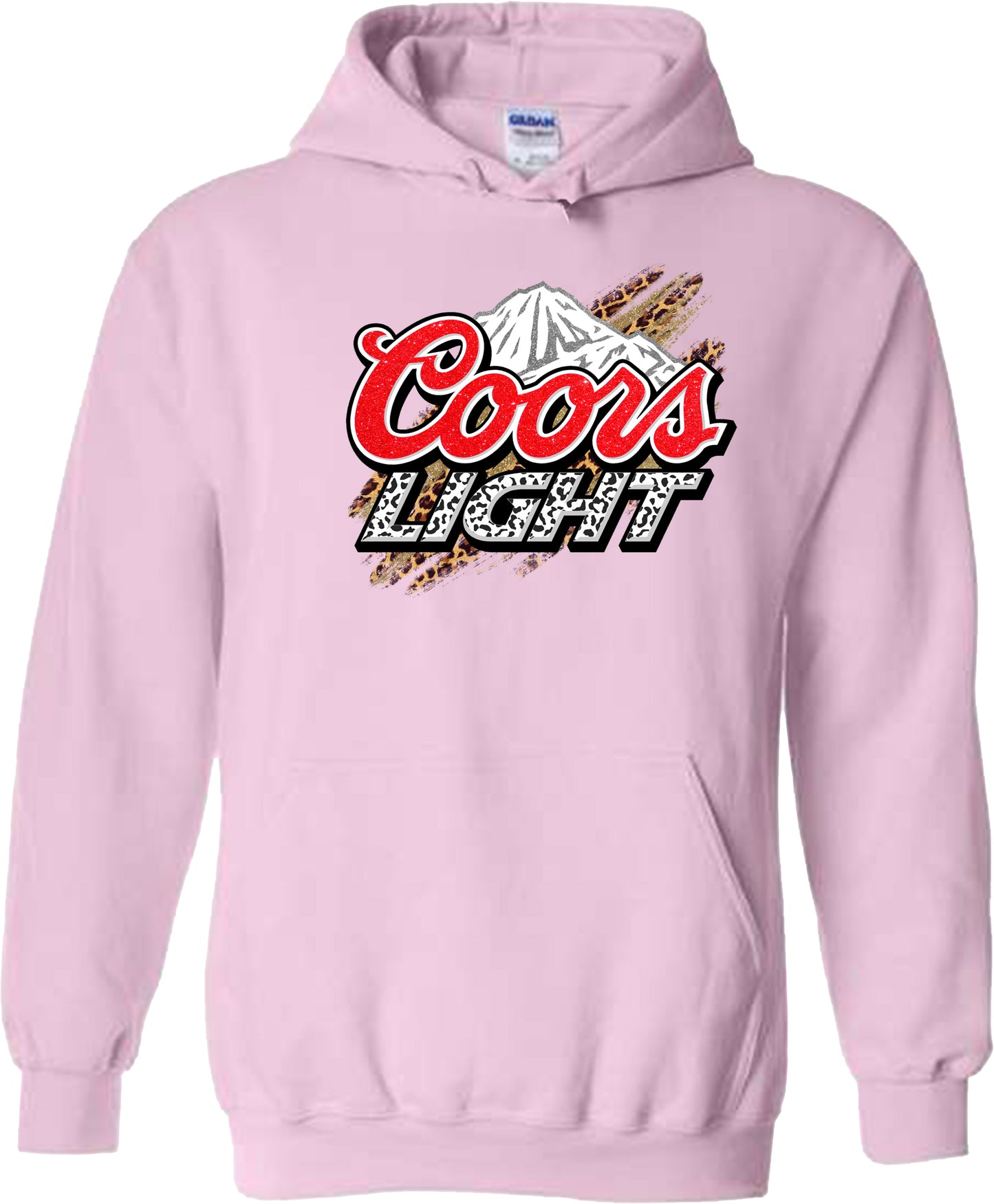 COORS LEOPARD HOODIE OR SWEATSHIRT