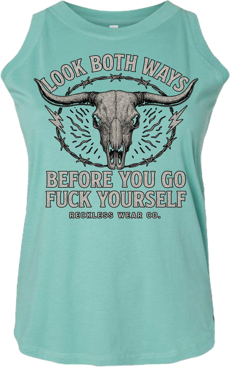 Go Fuck Yourself Western Tank Top