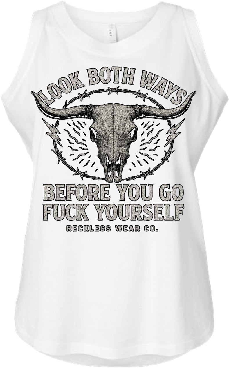 Go Fuck Yourself Western Tank Top