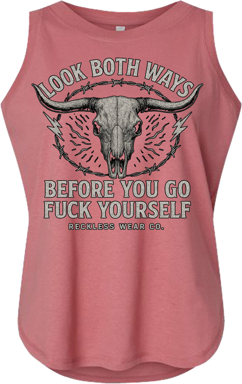 Go Fuck Yourself Western Tank Top