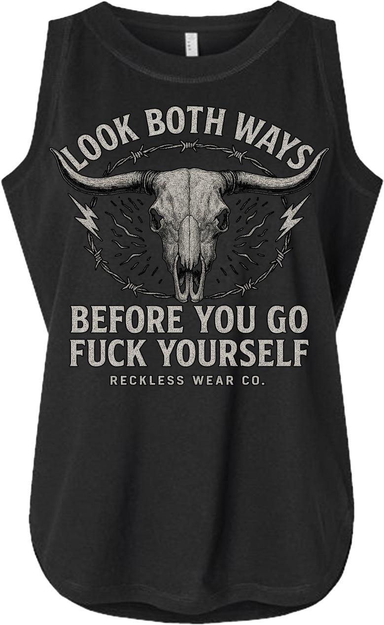 Go Fuck Yourself Western Tank Top
