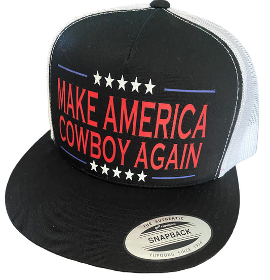 MAKE AMERICA COWBOY AGAIN SNAPBACK