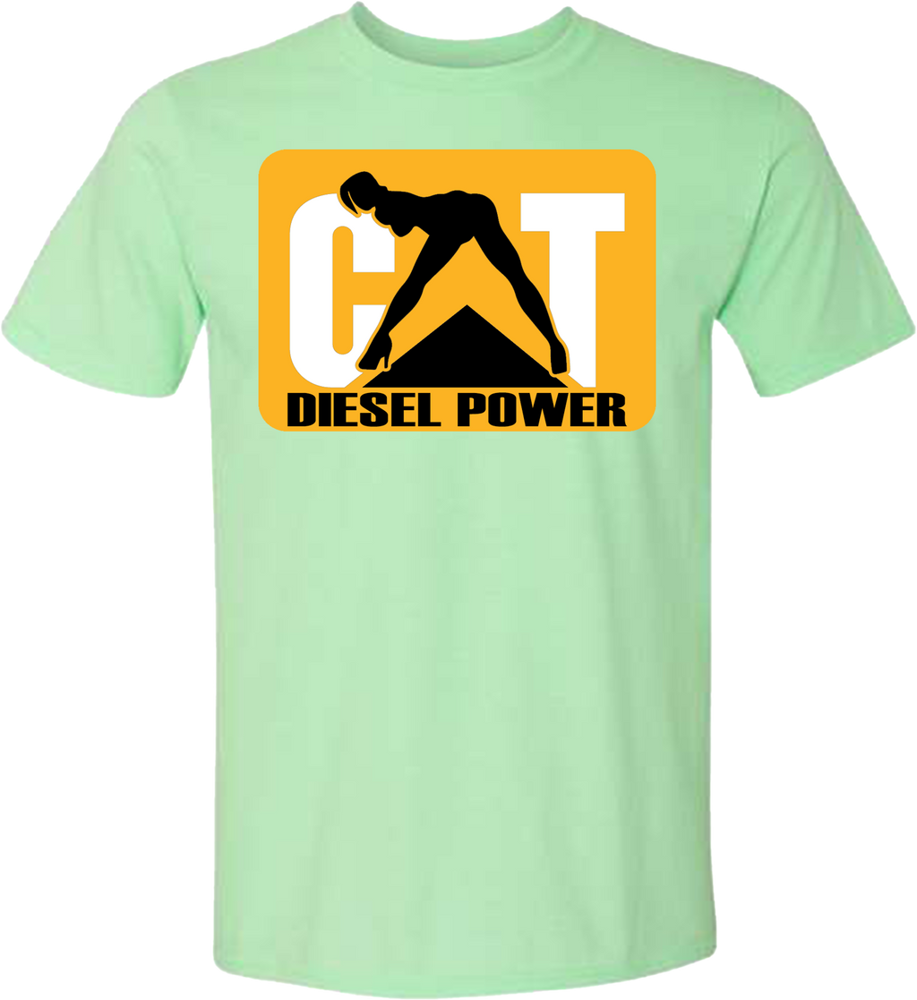 CAT DIESEL GIRL TSHIRT