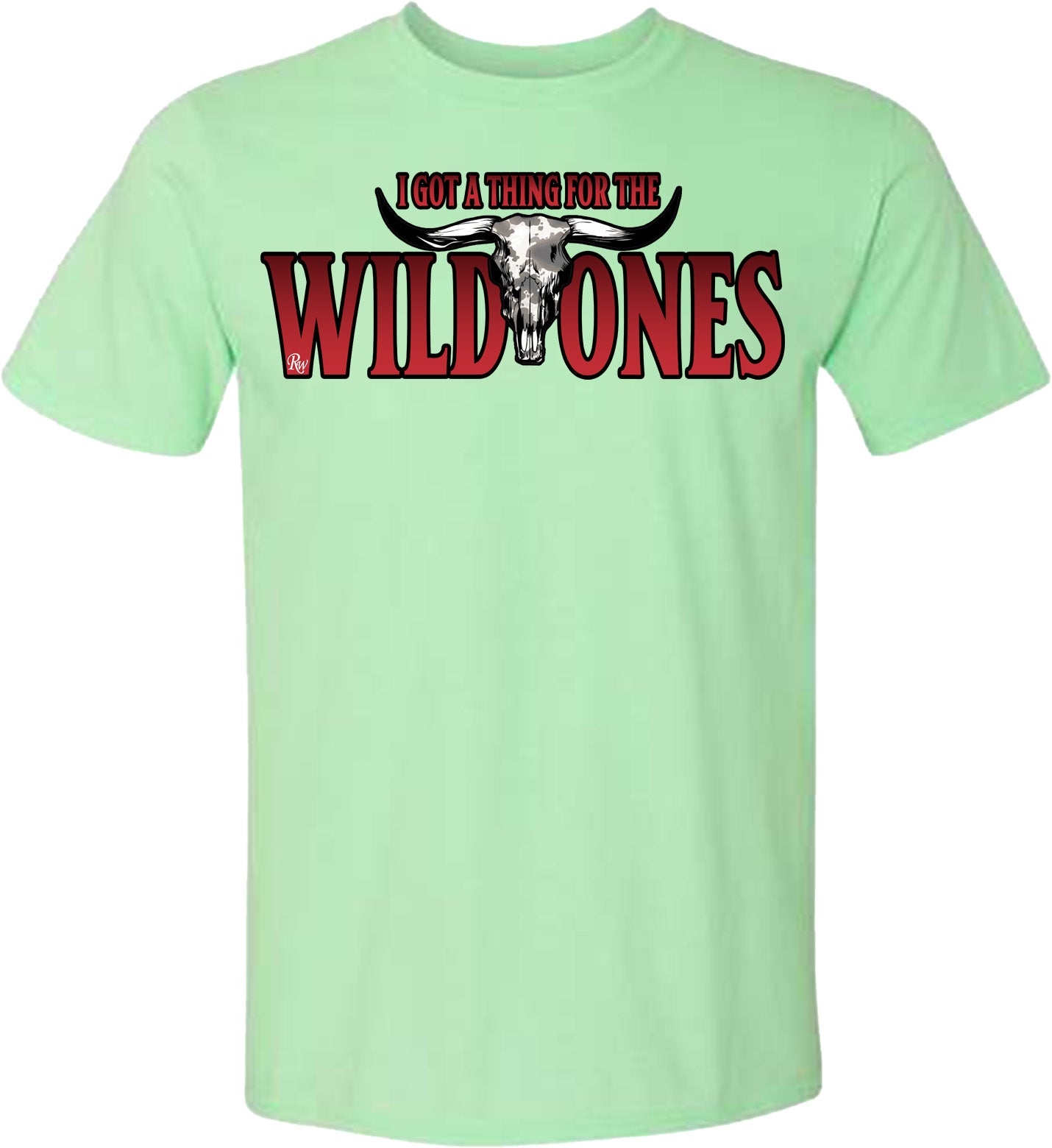 RW WILD ONES SKULL TSHIRT