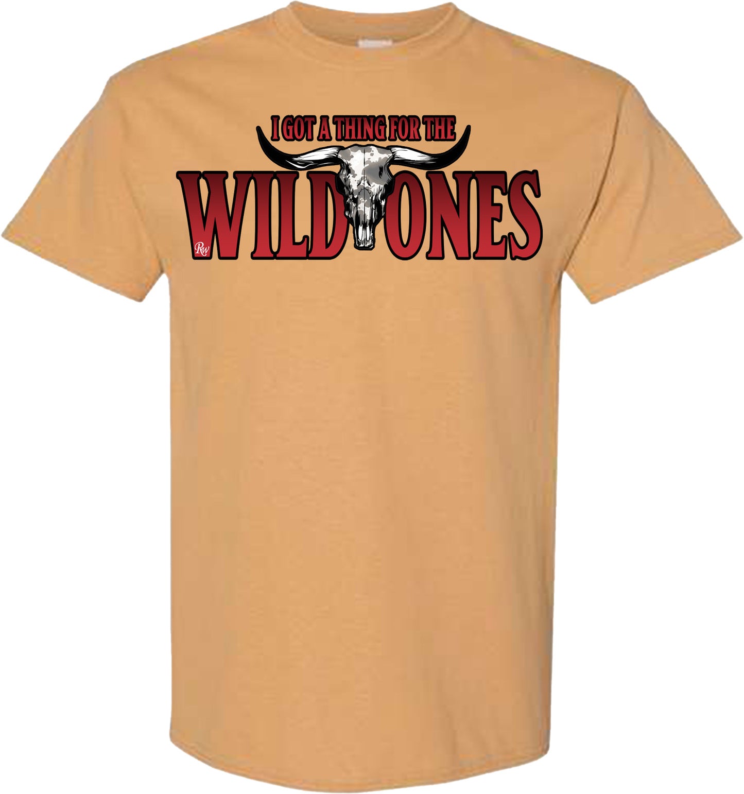 RW WILD ONES SKULL TSHIRT