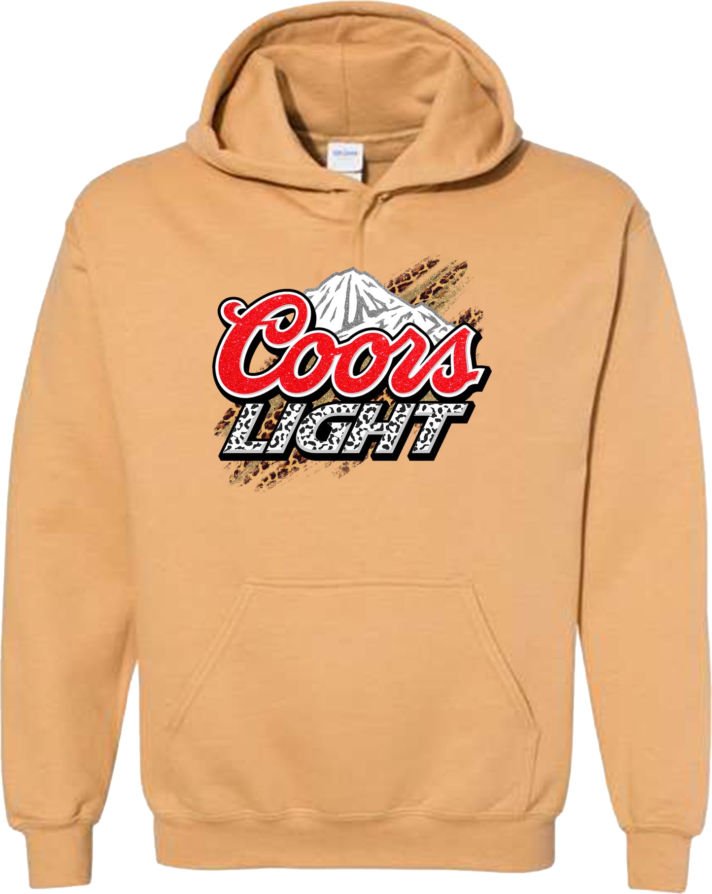 COORS LEOPARD HOODIE OR SWEATSHIRT