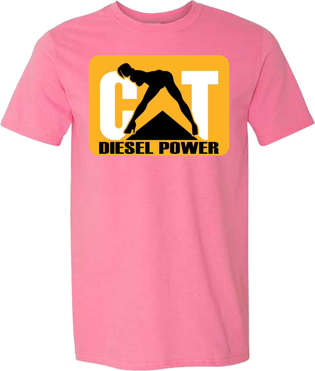 CAT DIESEL GIRL TSHIRT