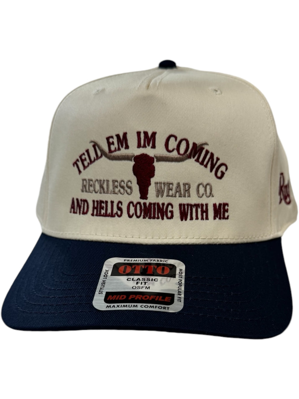 HELLS COMING WITH ME - OTTO HAT