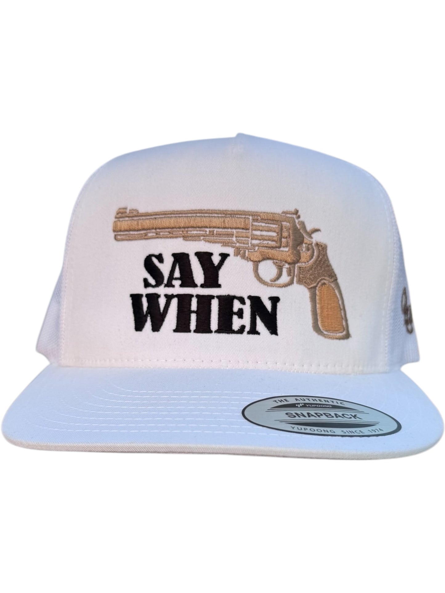 SAY WHEN REVOLVER HAT