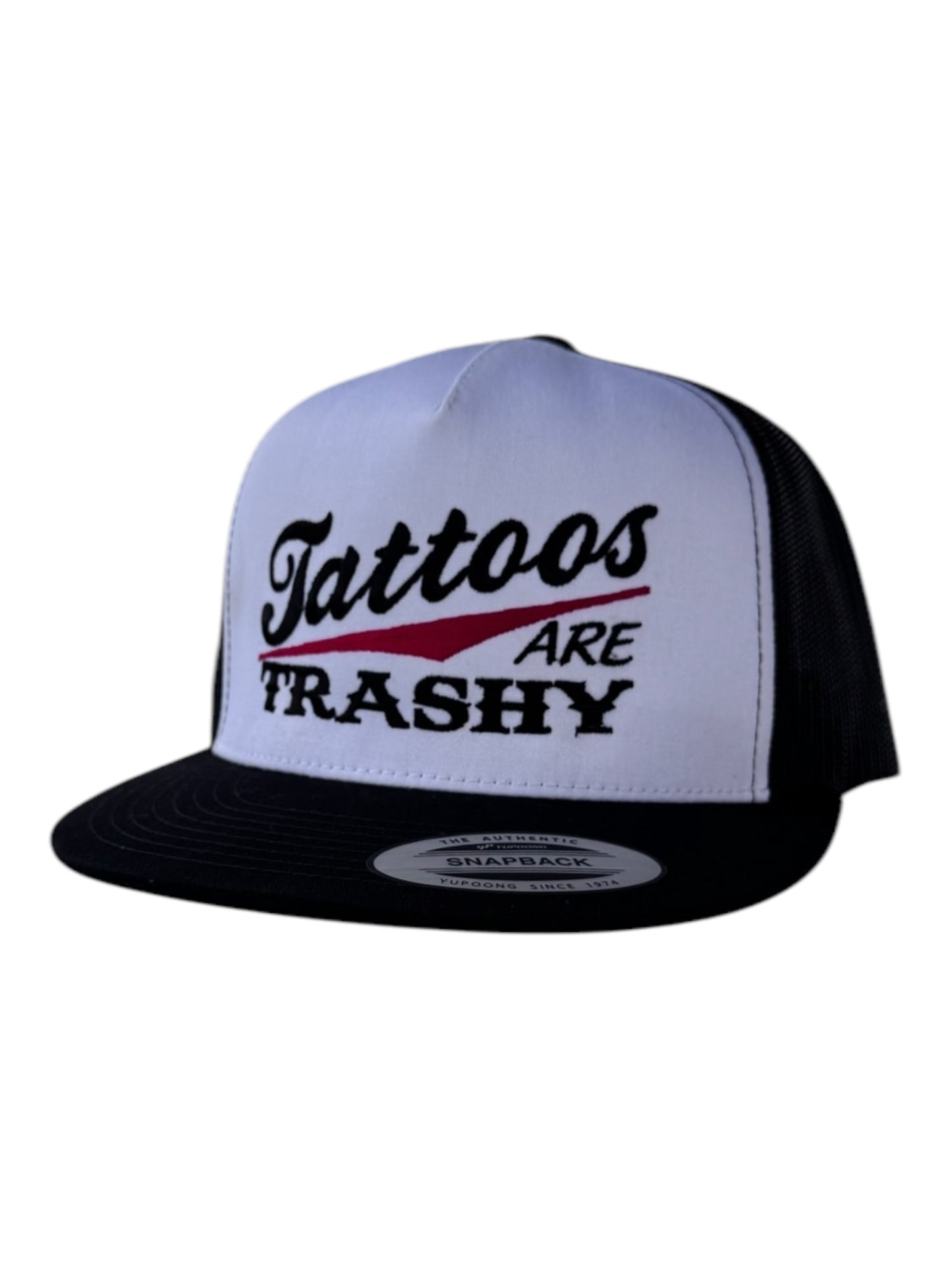 TATTOOS ARE TRASHY HAT