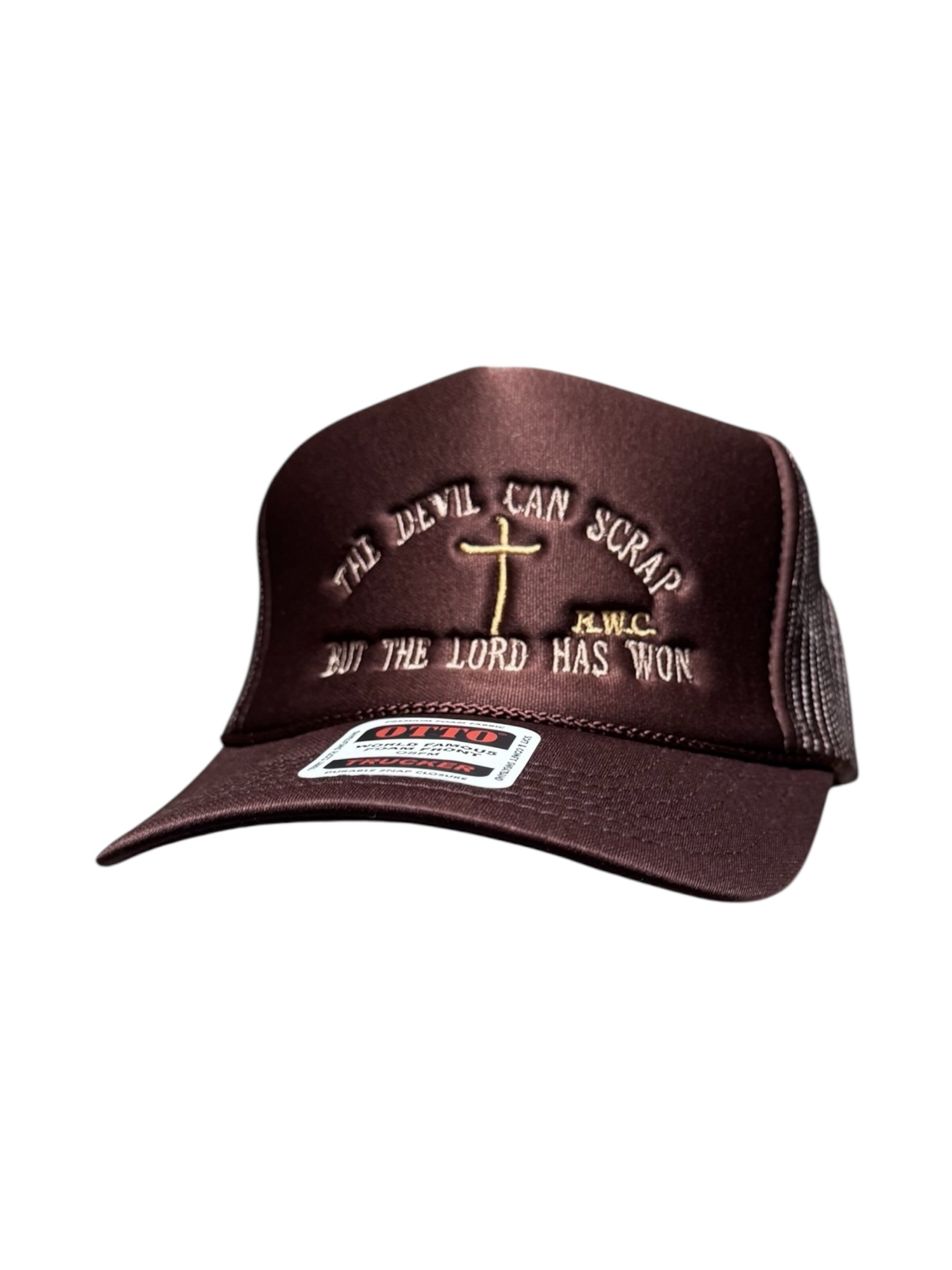 THE DEVIL CAN SCRAP BUT THE LORD HAS WON