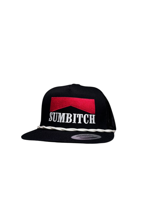 SUMBITCH MARBORO TOP TWISTED ROPE HAT