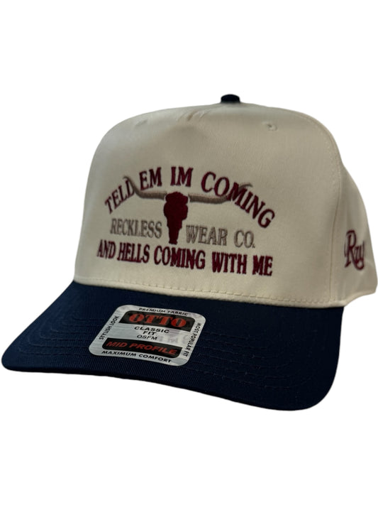 HELLS COMING WITH ME - OTTO HAT