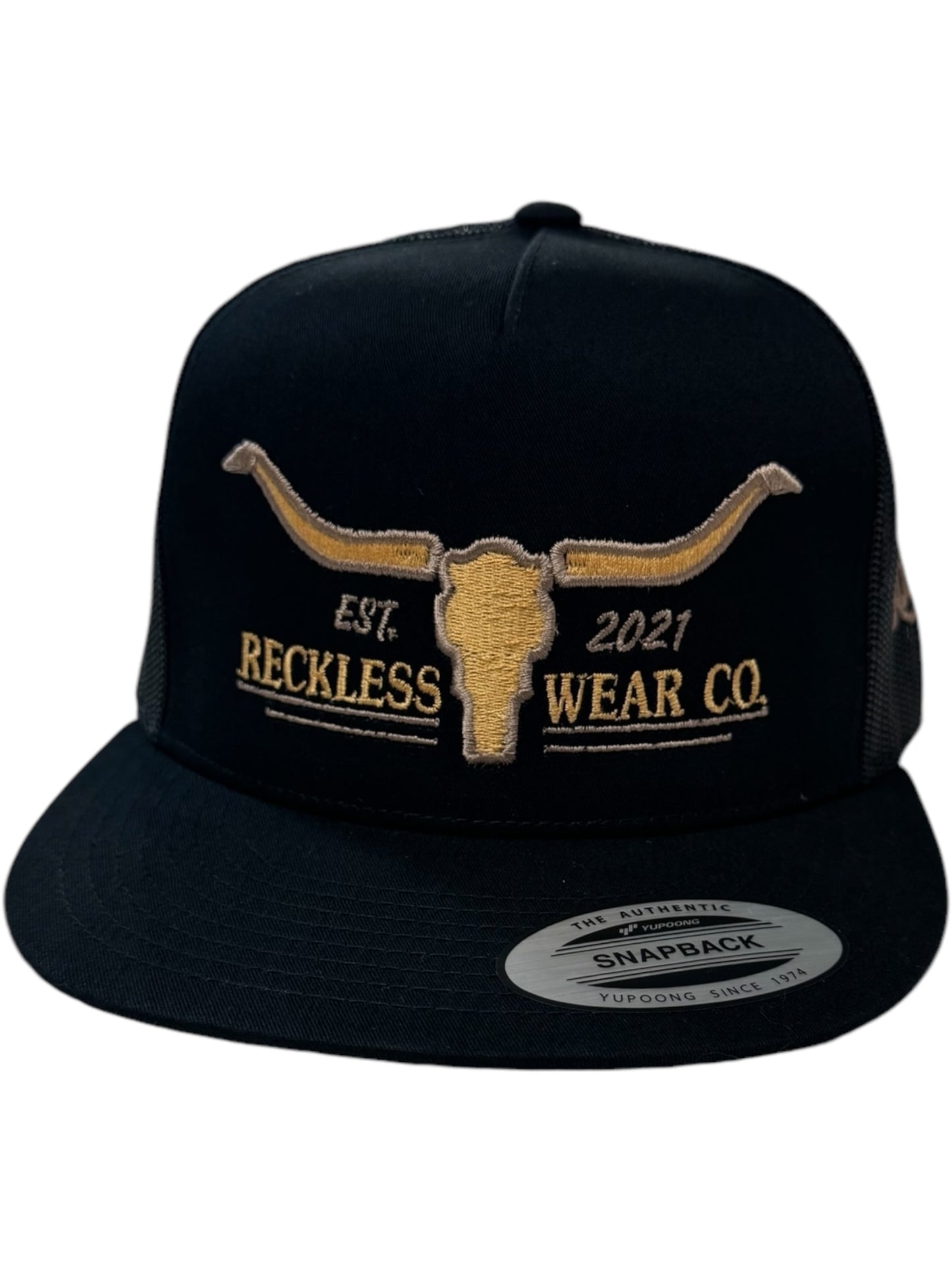 RW GOLD SKULL HAT