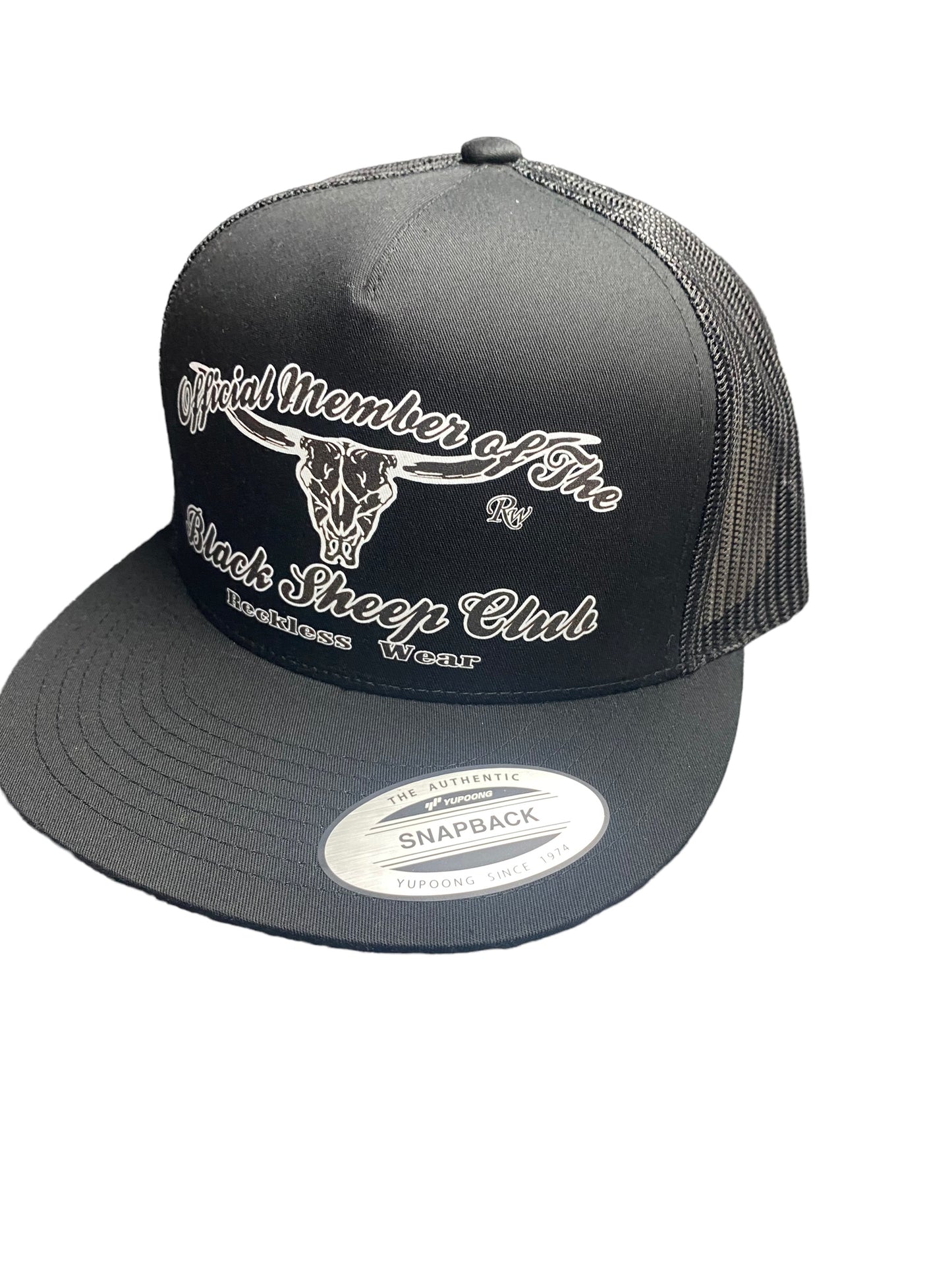 RW OFFICIAL MEMBER OF THE BLACK SHEEP CLUB HAT