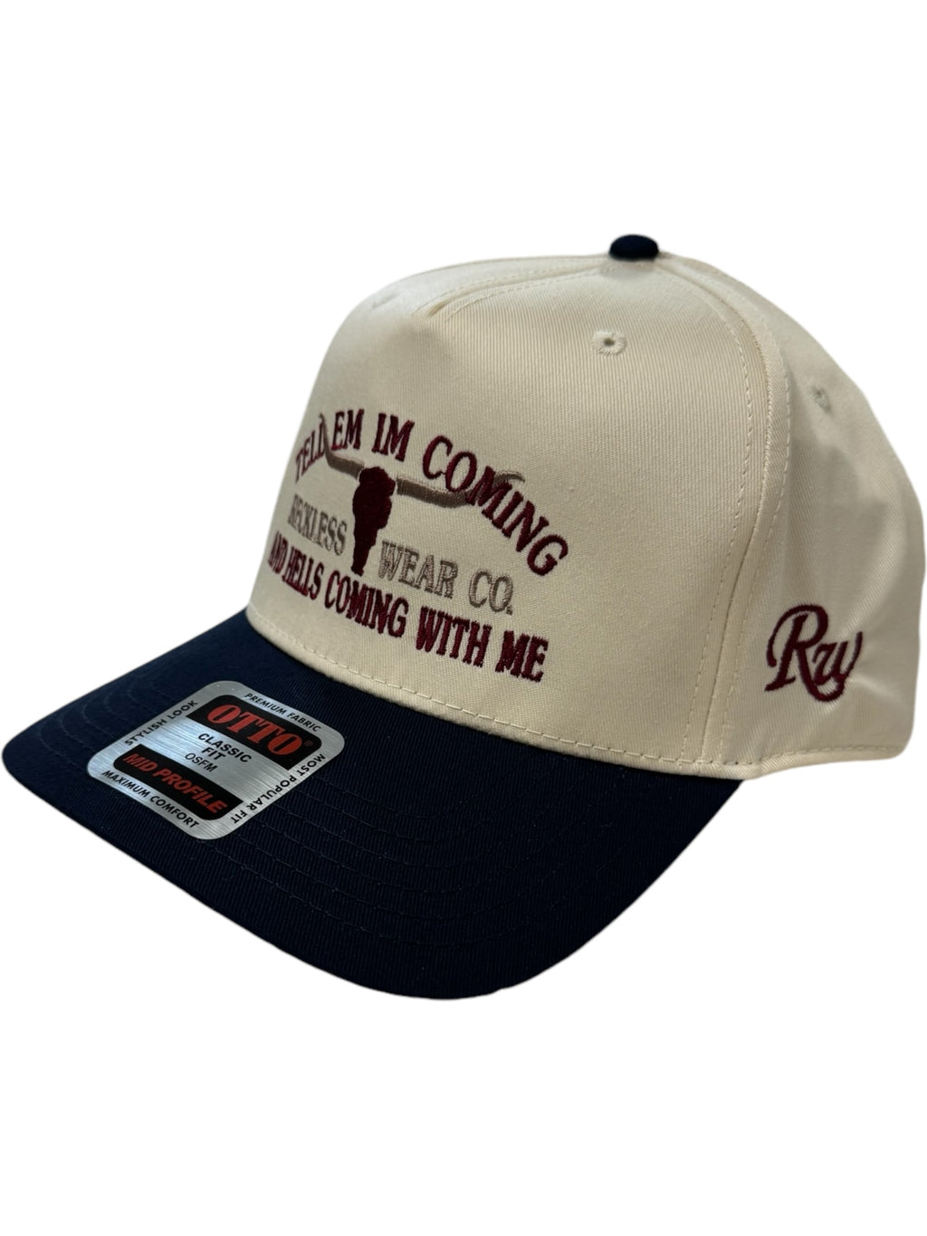 HELLS COMING WITH ME - OTTO HAT