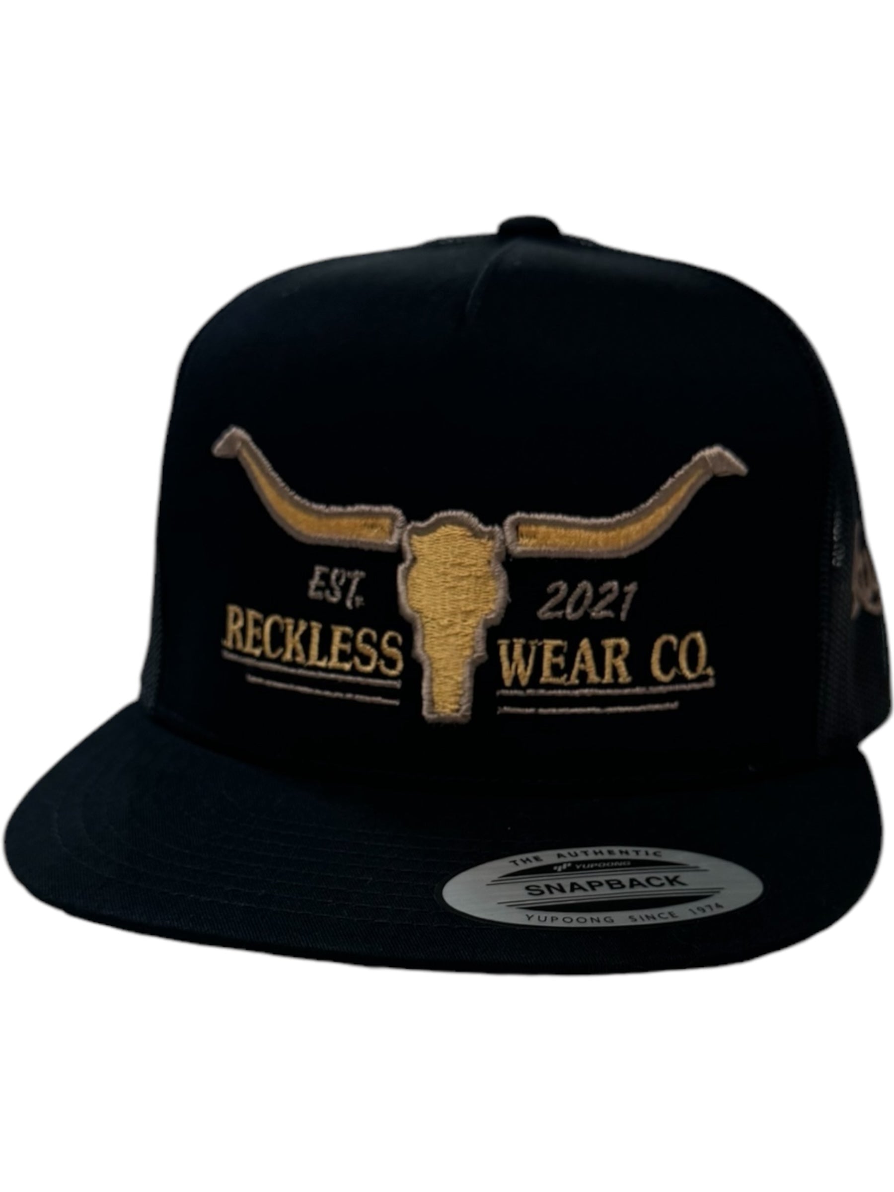RW GOLD SKULL HAT