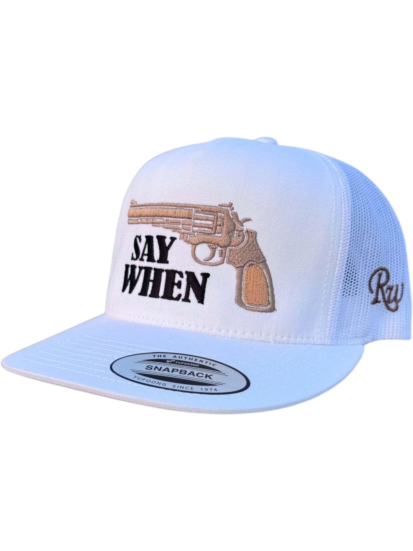 SAY WHEN REVOLVER HAT