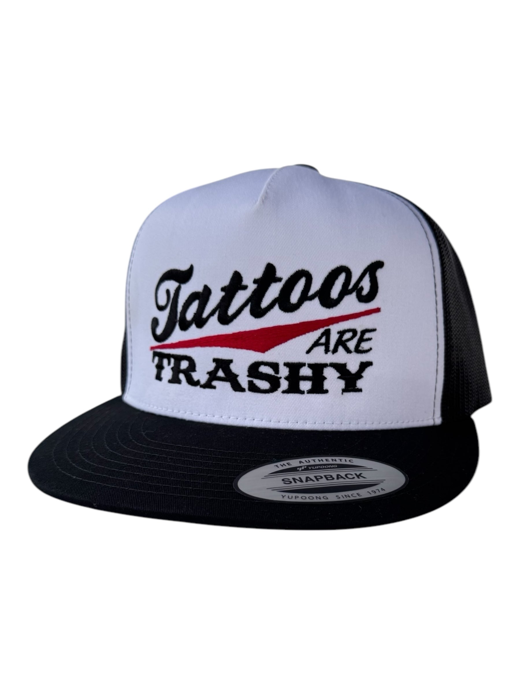 TATTOOS ARE TRASHY HAT