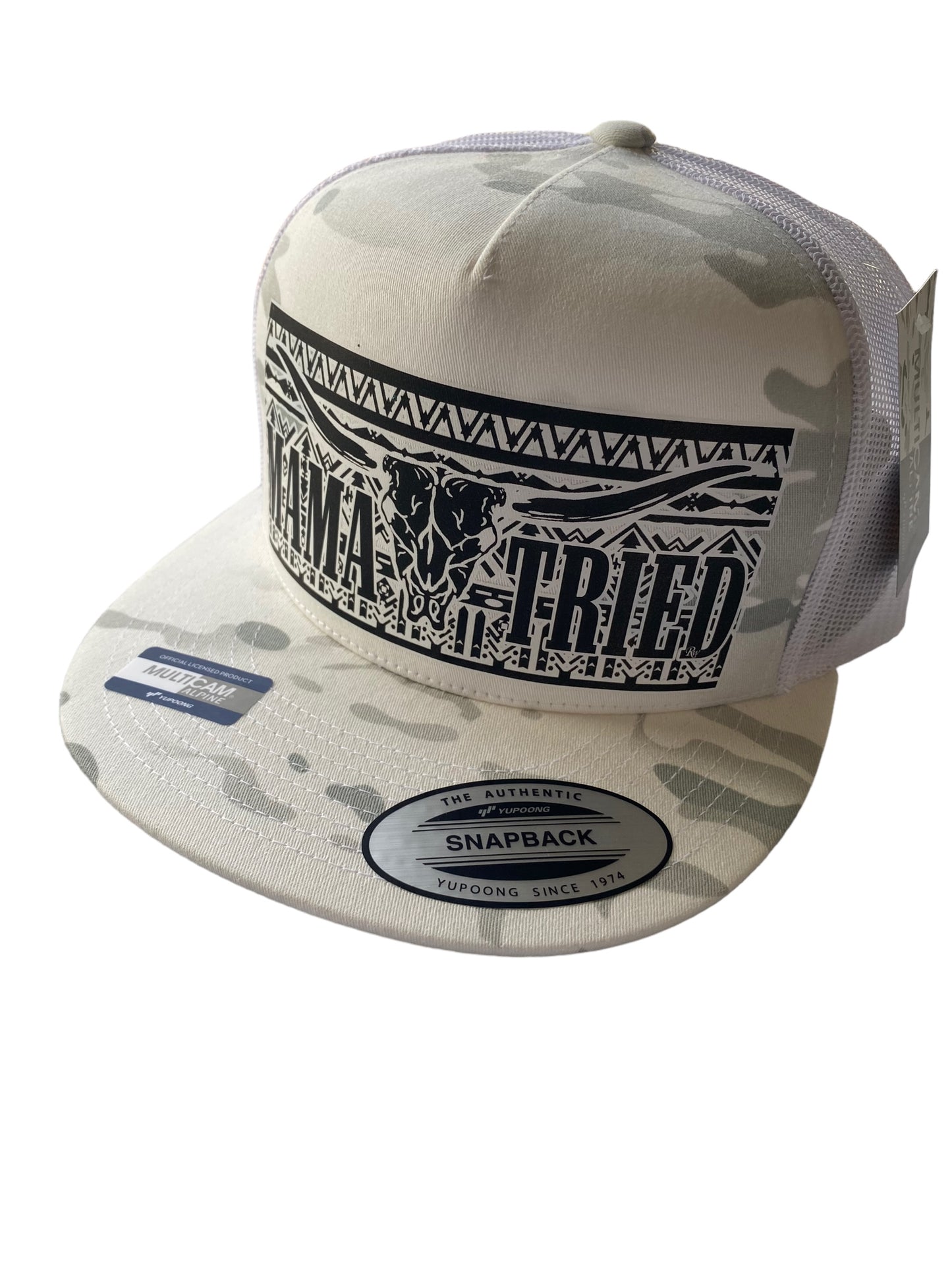 MAMA TRIED PRINT HAT