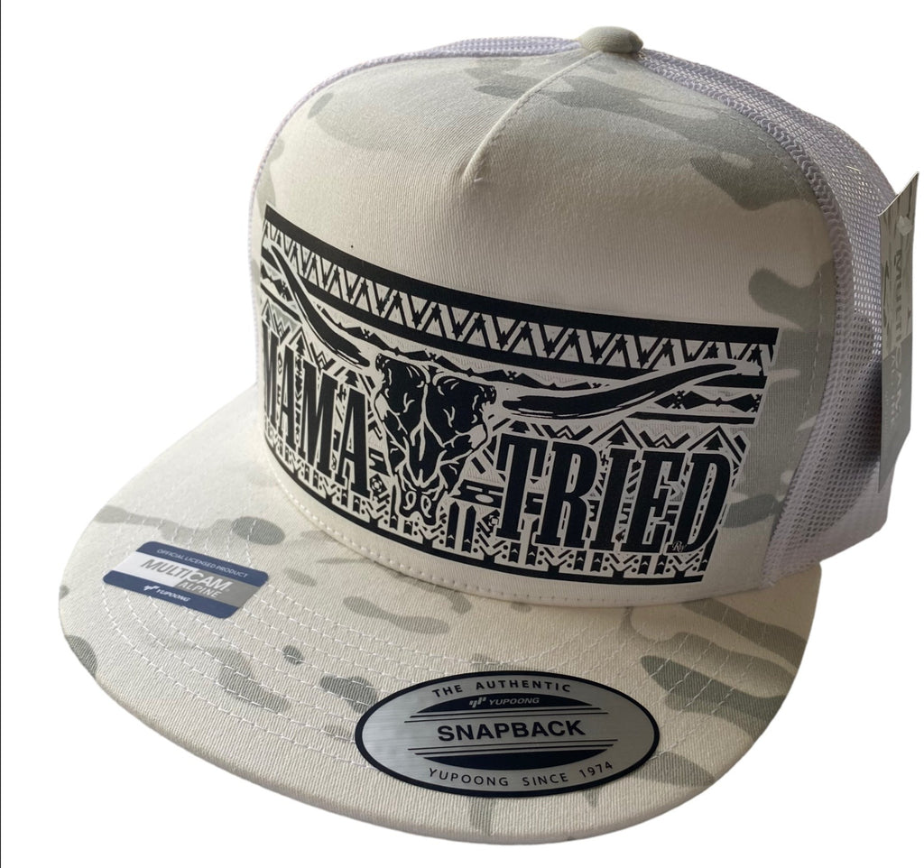 MAMA TRIED PRINT HAT