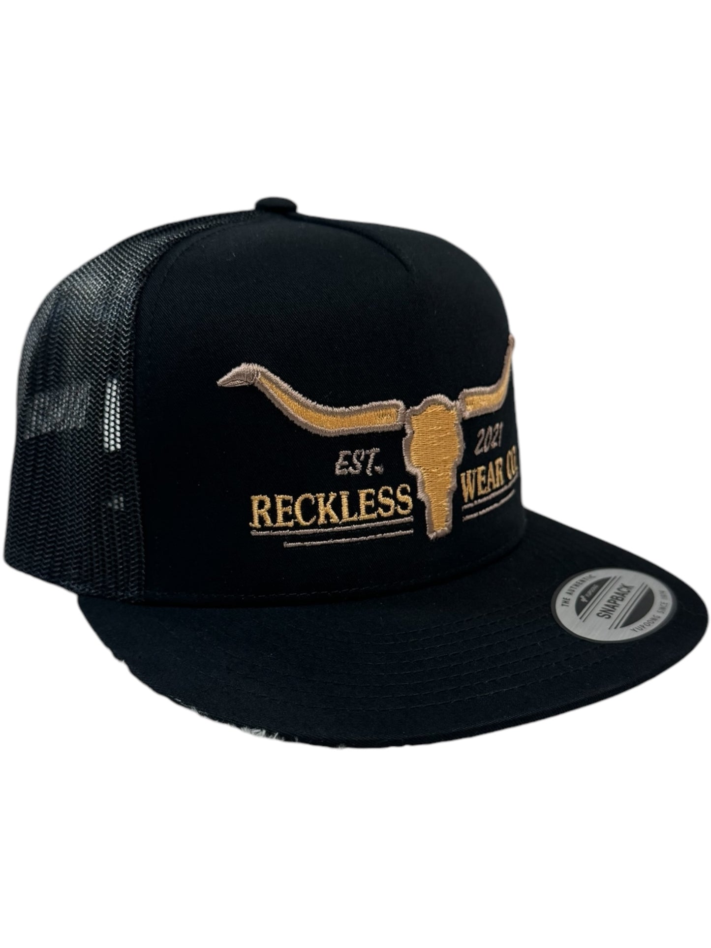 RW GOLD SKULL HAT