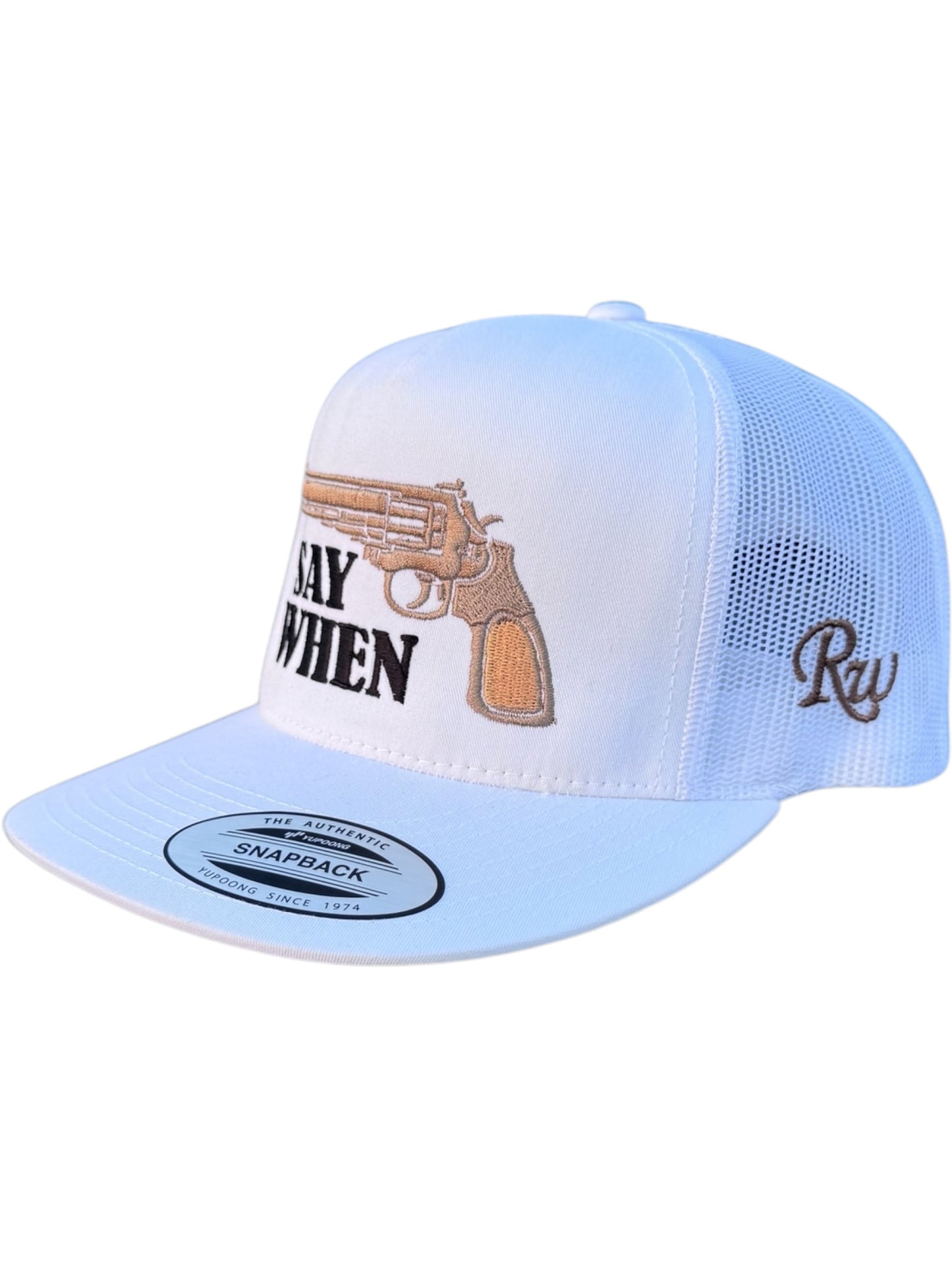 SAY WHEN REVOLVER HAT