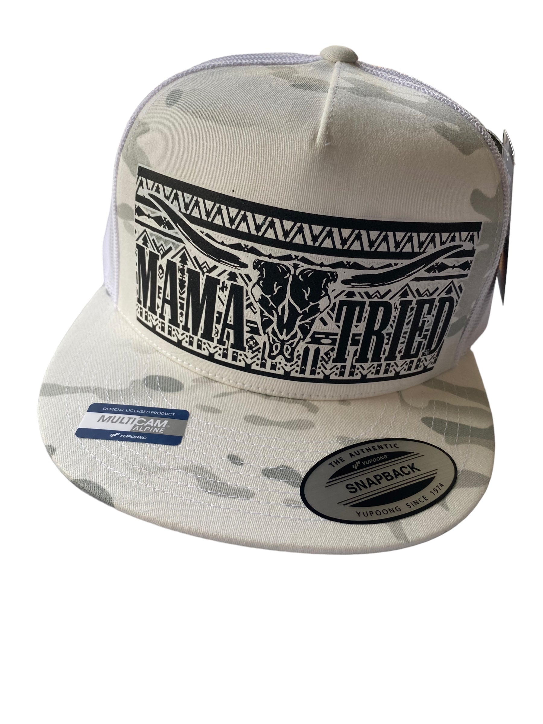 MAMA TRIED PRINT HAT