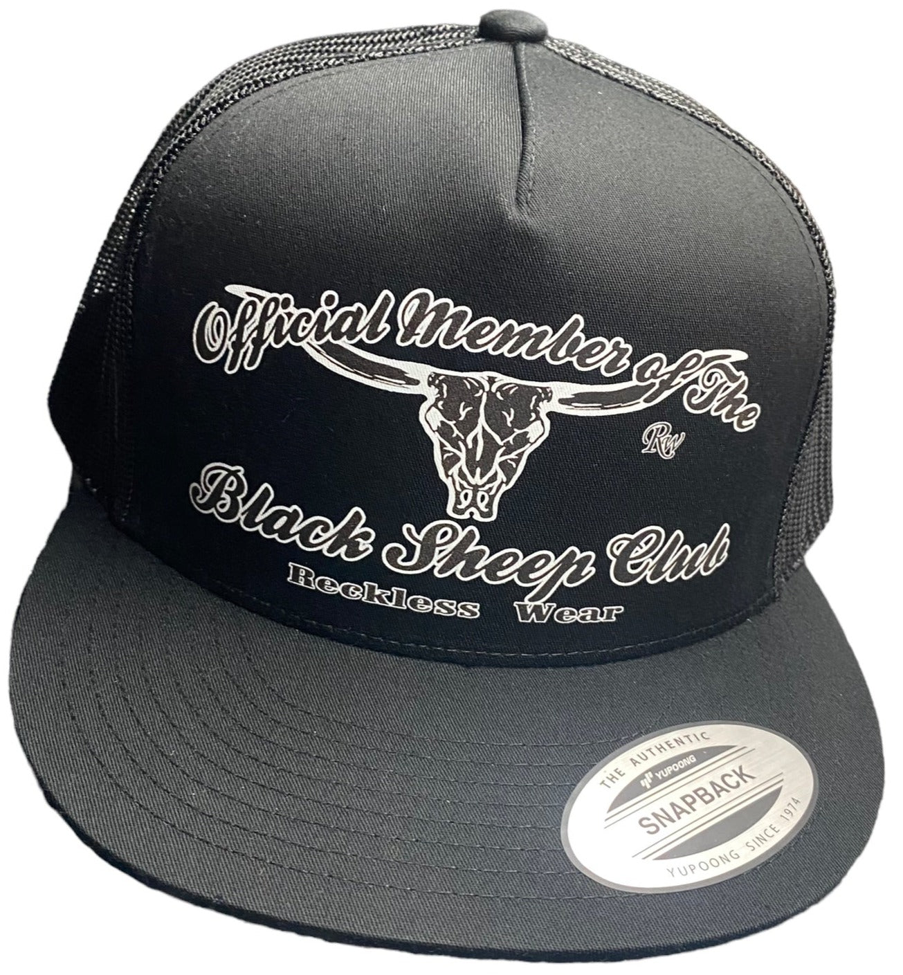 RW OFFICIAL MEMBER OF THE BLACK SHEEP CLUB HAT