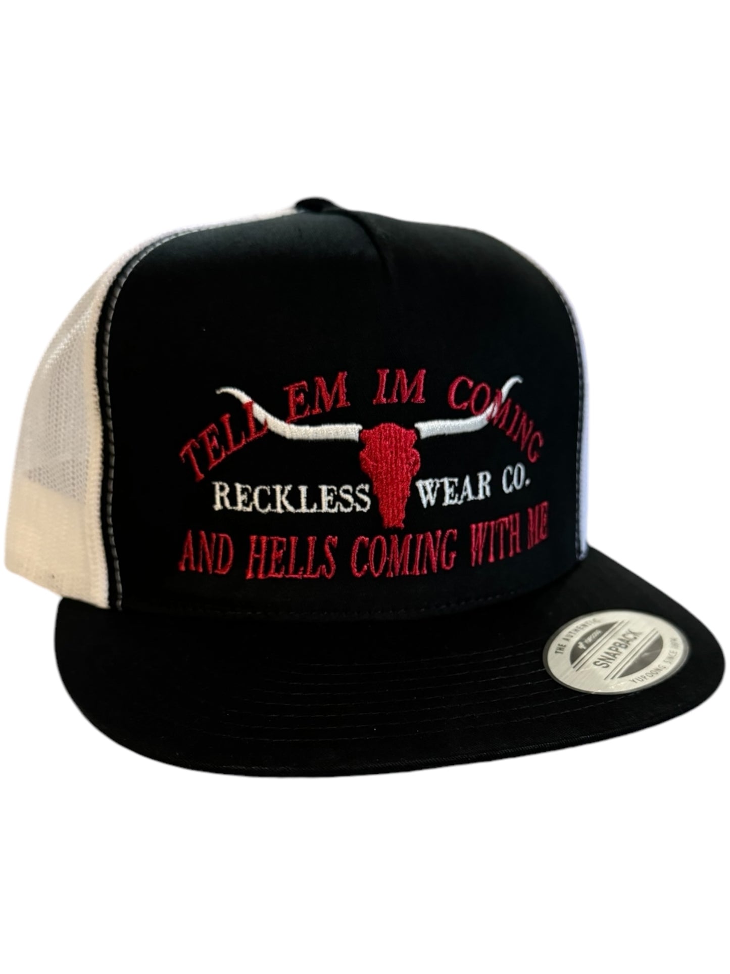 IM COMING AND HELLS COMING WITH ME HAT