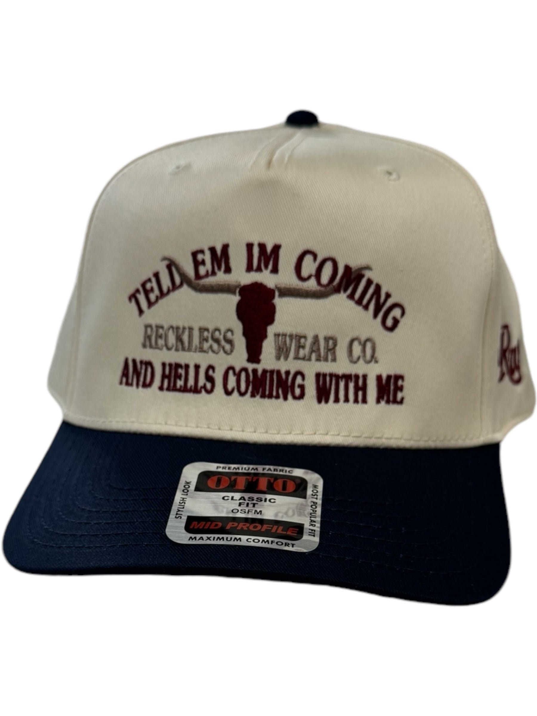 HELLS COMING WITH ME - OTTO HAT