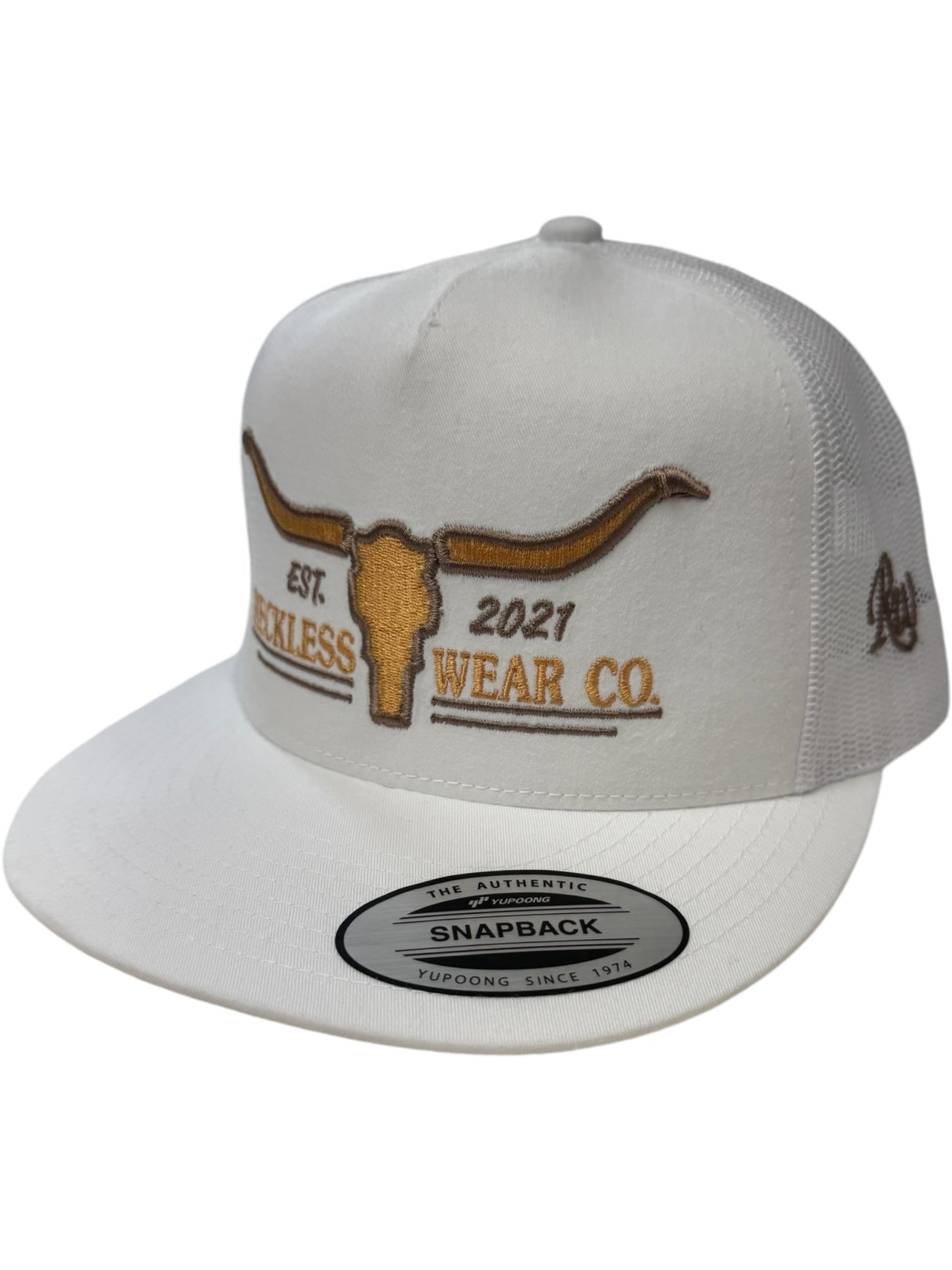RW GOLD SKULL HAT