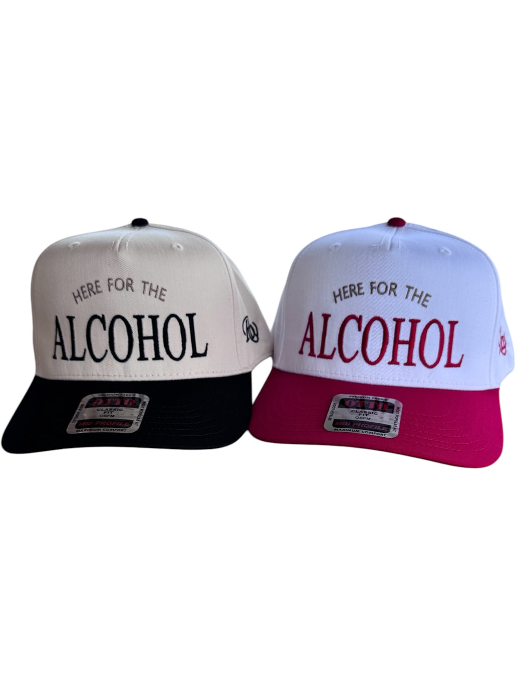 HERE FOR THE ALCOHOL