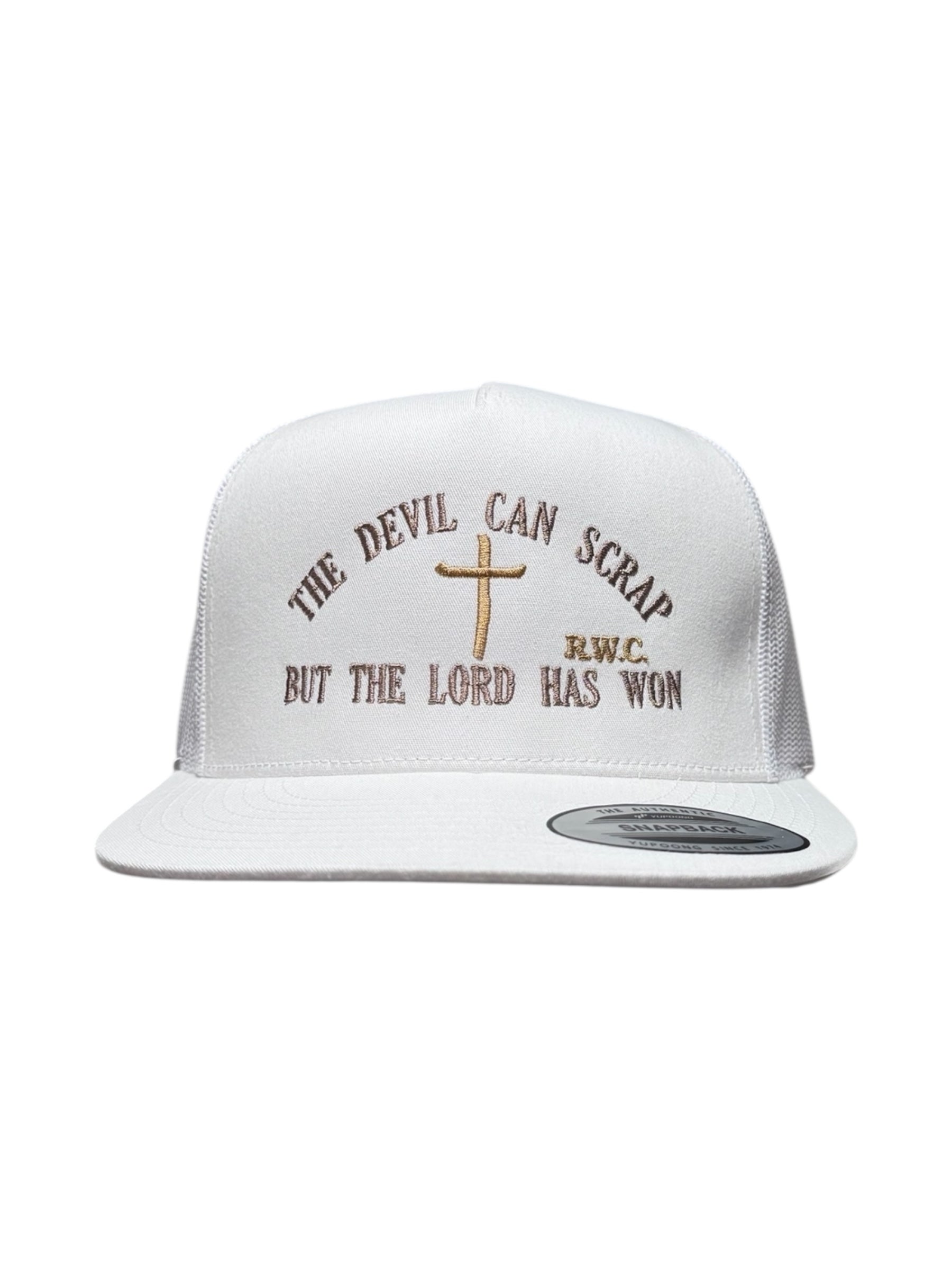 THE DEVIL CAN SCRAP BUT THE LORD HAS WON