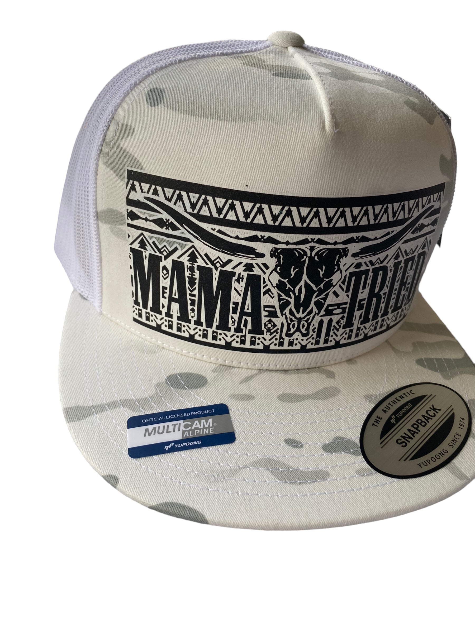 MAMA TRIED PRINT HAT