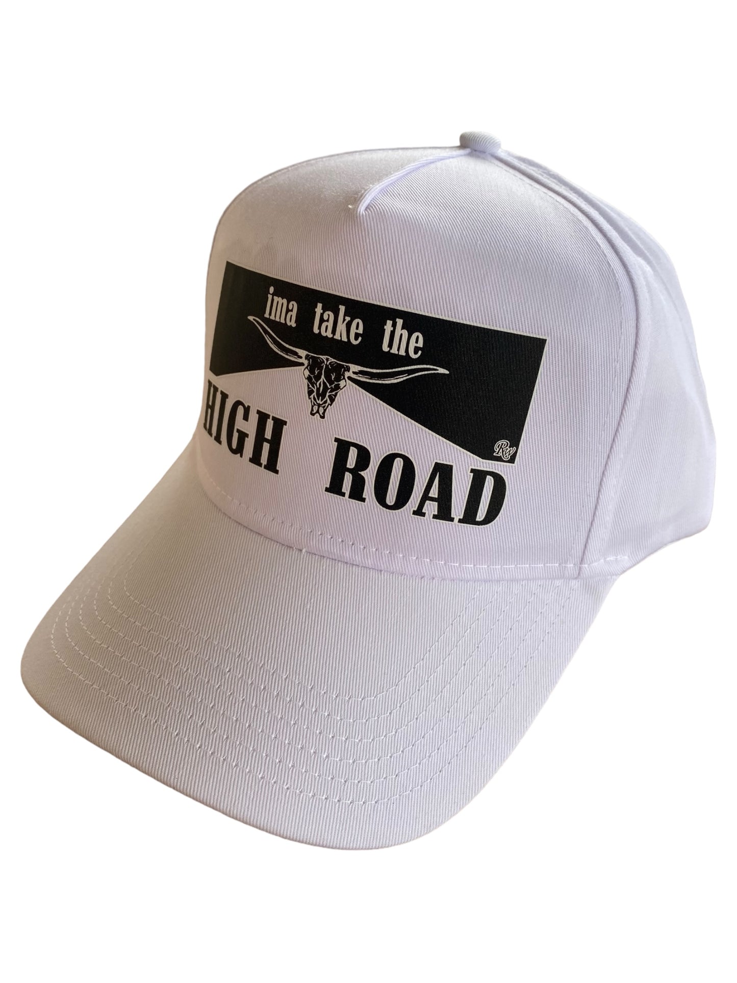 IMMA TAKE THE HIGH ROAD HAT