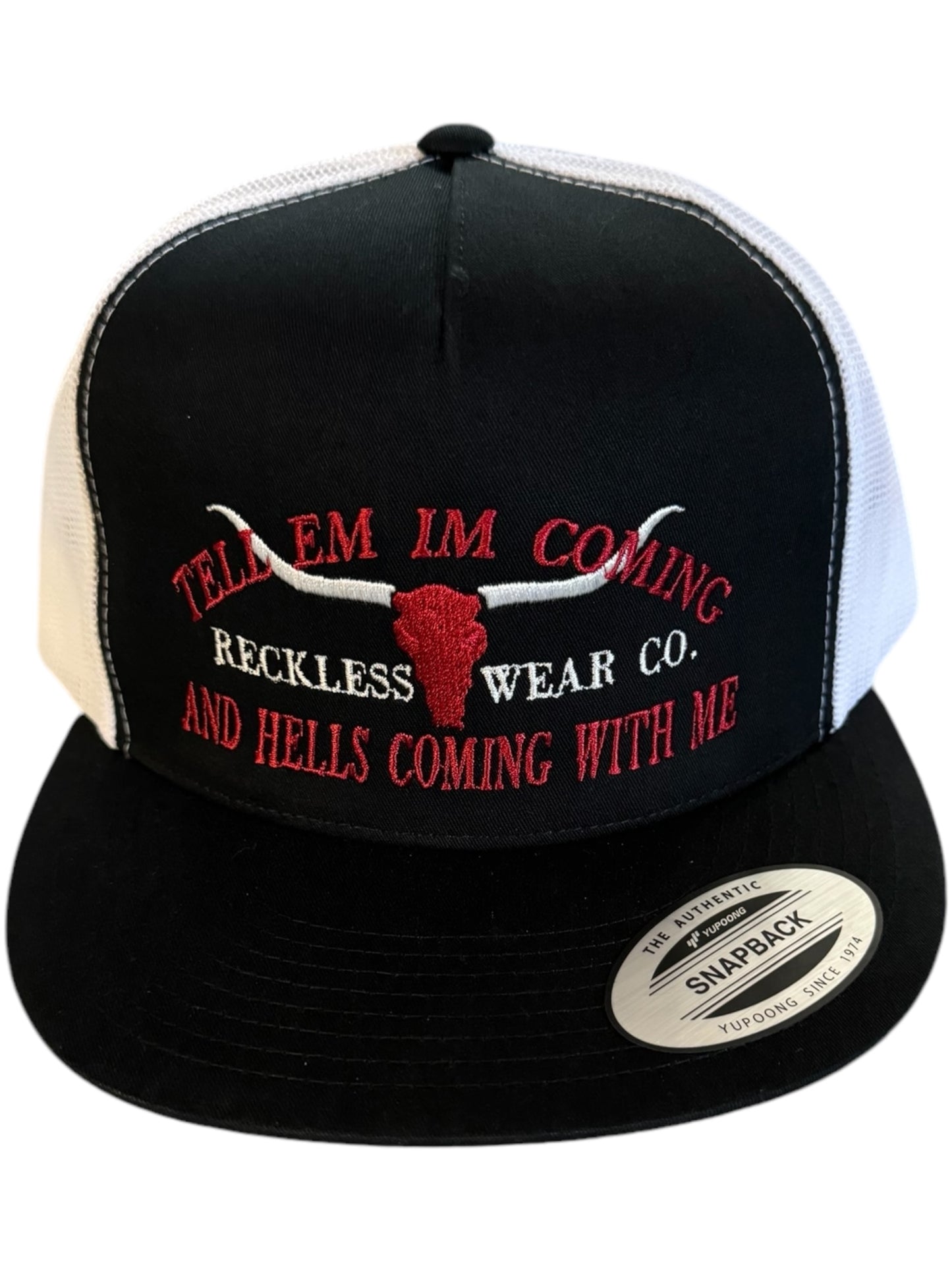 IM COMING AND HELLS COMING WITH ME HAT