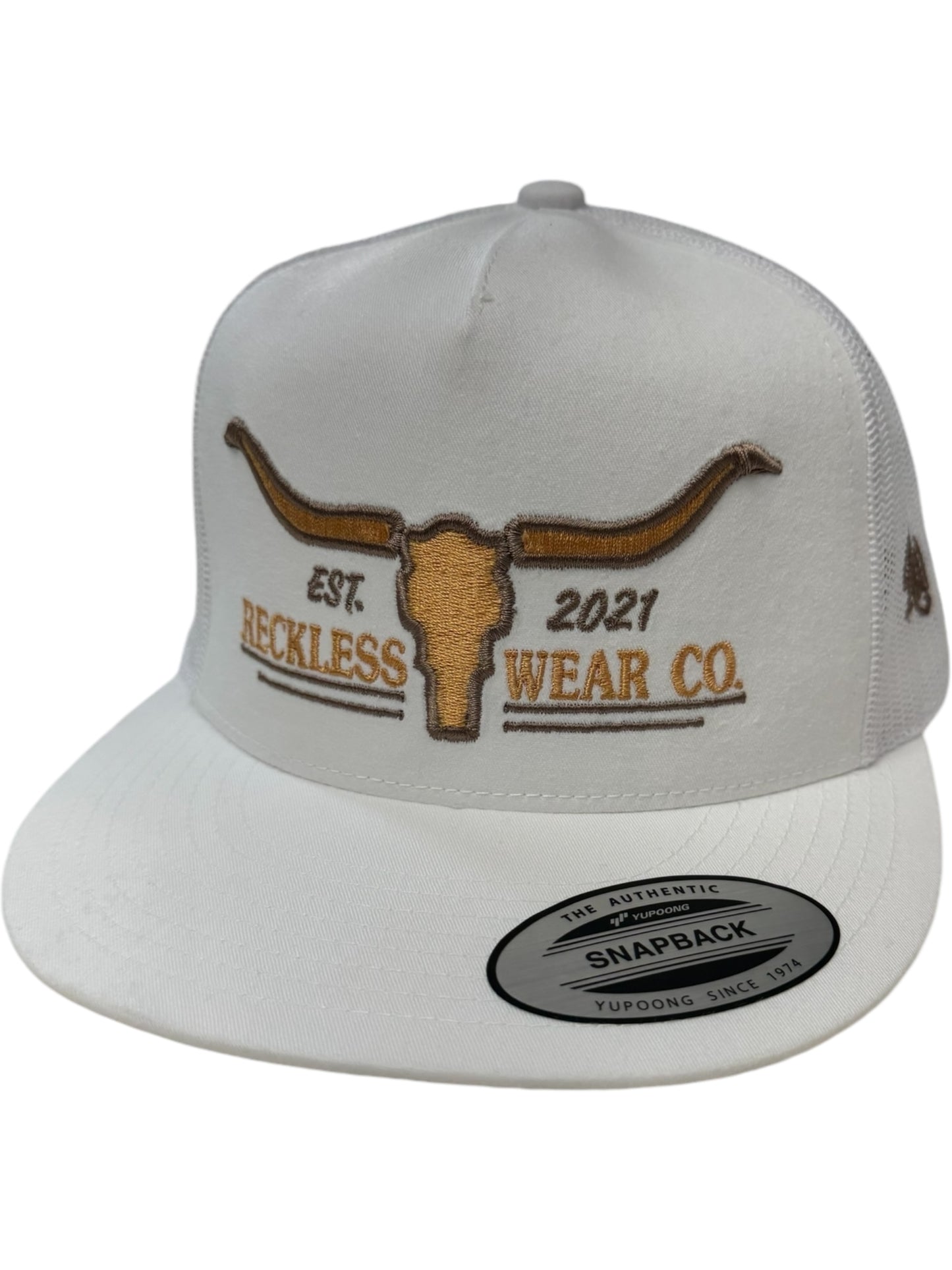 RW GOLD SKULL HAT